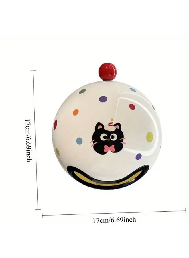 White Wall Mounted Toilet Paper Holder Minimalist Bathroom Organizer Storage Box - Image 3